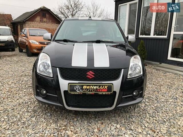 Черный Сузуки Свифт, объемом двигателя 1.59 л и пробегом 130 тыс. км за 8299 $, фото 1 на Automoto.ua