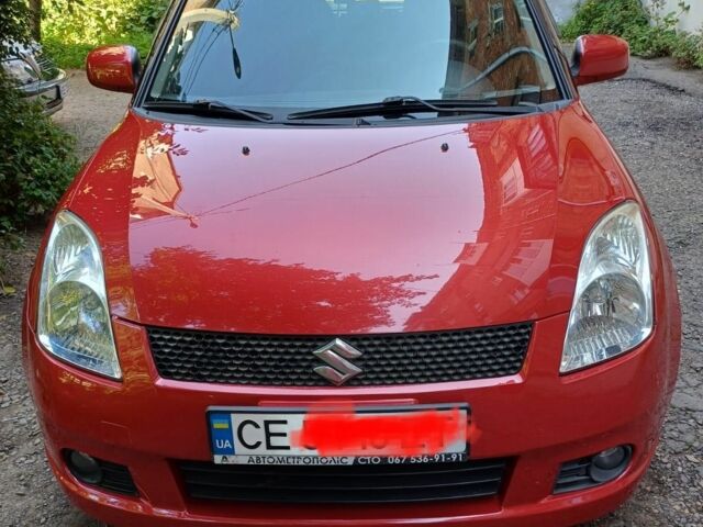 Красный Сузуки Свифт, объемом двигателя 1.33 л и пробегом 183 тыс. км за 5300 $, фото 1 на Automoto.ua