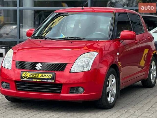 Красный Сузуки Свифт, объемом двигателя 1.33 л и пробегом 178 тыс. км за 5500 $, фото 2 на Automoto.ua