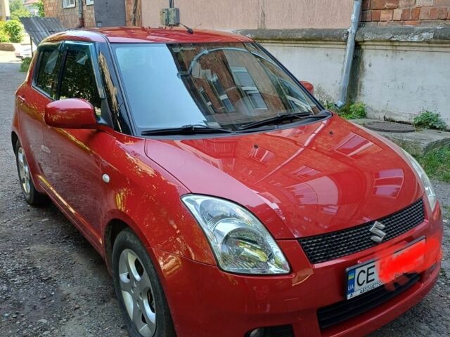 Красный Сузуки Свифт, объемом двигателя 1.33 л и пробегом 183 тыс. км за 5300 $, фото 7 на Automoto.ua