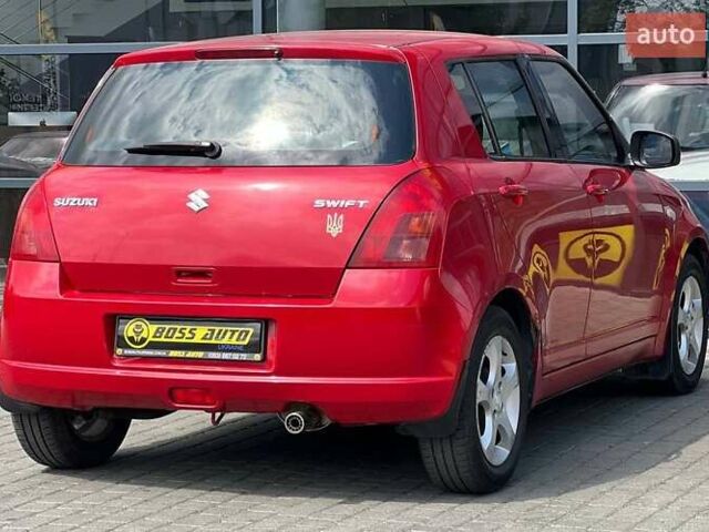 Красный Сузуки Свифт, объемом двигателя 1.33 л и пробегом 178 тыс. км за 5500 $, фото 5 на Automoto.ua