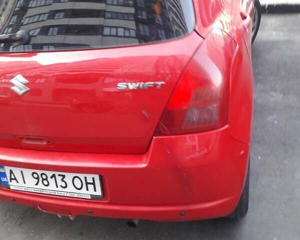 Сузукі Свифт 2007 у Києві на Automoto.ua Червоний Сузукі Свифт, об'ємом двигуна 1.33 л та пробігом 220 тис. км за 6500 $, фото 19 на Automoto.ua