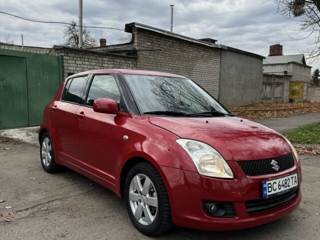 Красный Сузуки Свифт, объемом двигателя 1.5 л и пробегом 186 тыс. км за 6200 $, фото 1 на Automoto.ua