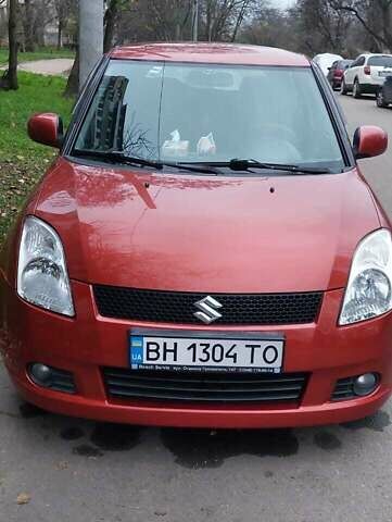 Красный Сузуки Свифт, объемом двигателя 1.49 л и пробегом 168 тыс. км за 7300 $, фото 1 на Automoto.ua