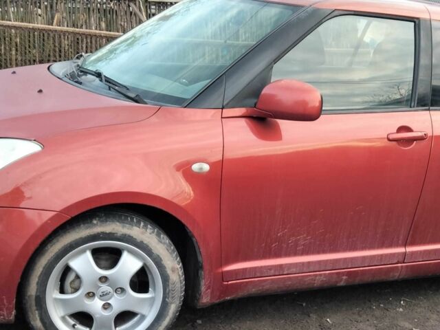 Червоний Сузукі Свифт, об'ємом двигуна 1.5 л та пробігом 194 тис. км за 5600 $, фото 1 на Automoto.ua