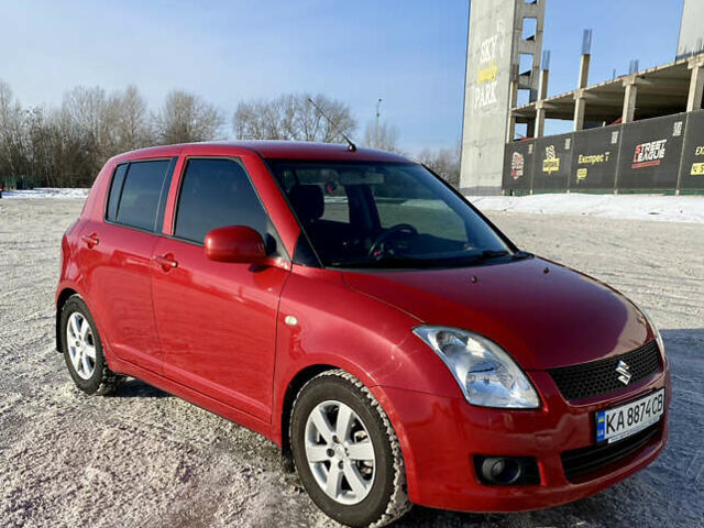 Красный Сузуки Свифт, объемом двигателя 1.33 л и пробегом 164 тыс. км за 5400 $, фото 5 на Automoto.ua