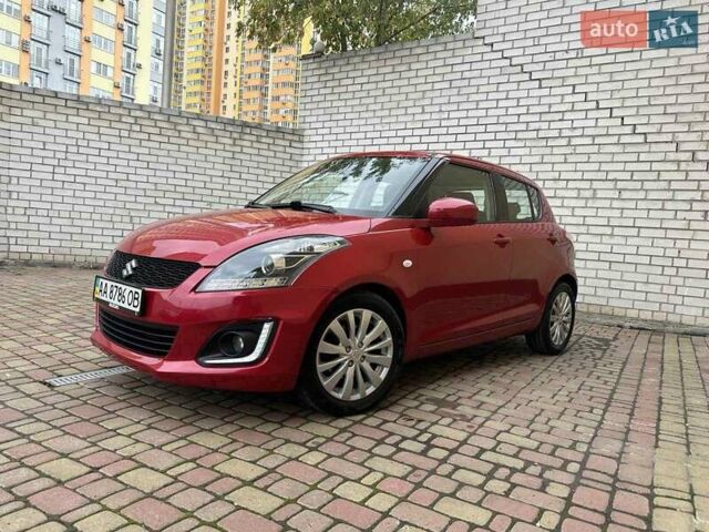 Красный Сузуки Свифт, объемом двигателя 1.2 л и пробегом 77 тыс. км за 8700 $, фото 1 на Automoto.ua