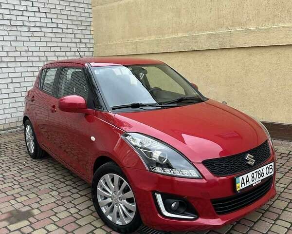 Красный Сузуки Свифт, объемом двигателя 1.2 л и пробегом 77 тыс. км за 8700 $, фото 13 на Automoto.ua