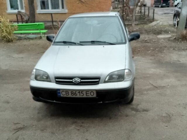 Серый Сузуки Свифт, объемом двигателя 1.3 л и пробегом 350 тыс. км за 1000 $, фото 2 на Automoto.ua