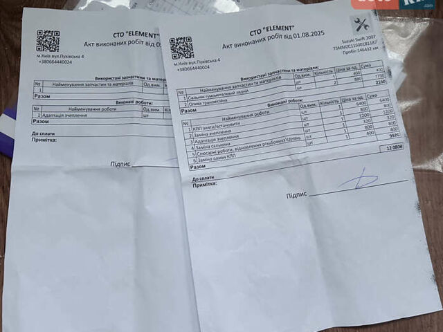 Сірий Сузукі Свифт, об'ємом двигуна 1.3 л та пробігом 148 тис. км за 4500 $, фото 7 на Automoto.ua