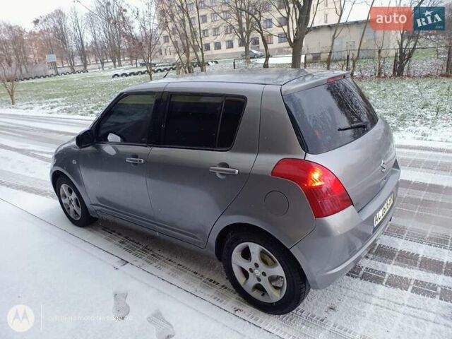 Сірий Сузукі Свифт, об'ємом двигуна 1.33 л та пробігом 276 тис. км за 3600 $, фото 5 на Automoto.ua