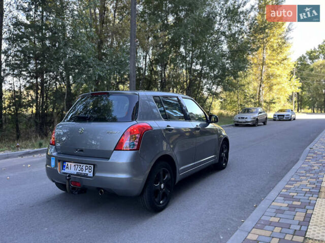 Серый Сузуки Свифт, объемом двигателя 1.3 л и пробегом 179 тыс. км за 5100 $, фото 4 на Automoto.ua