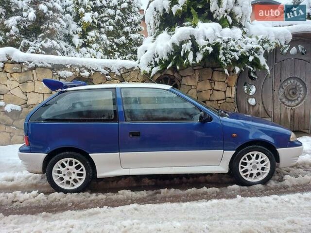 Синий Сузуки Свифт, объемом двигателя 1.3 л и пробегом 255 тыс. км за 2200 $, фото 3 на Automoto.ua