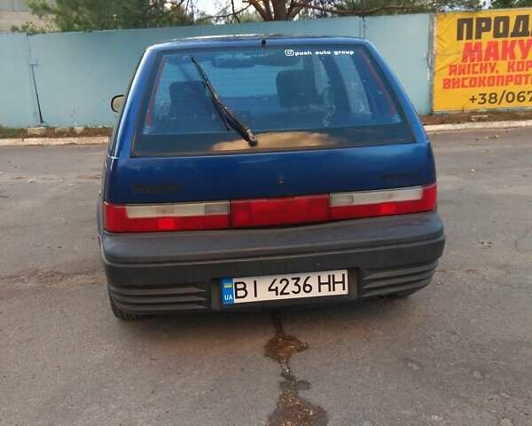 Синий Сузуки Свифт, объемом двигателя 1 л и пробегом 470 тыс. км за 1550 $, фото 6 на Automoto.ua
