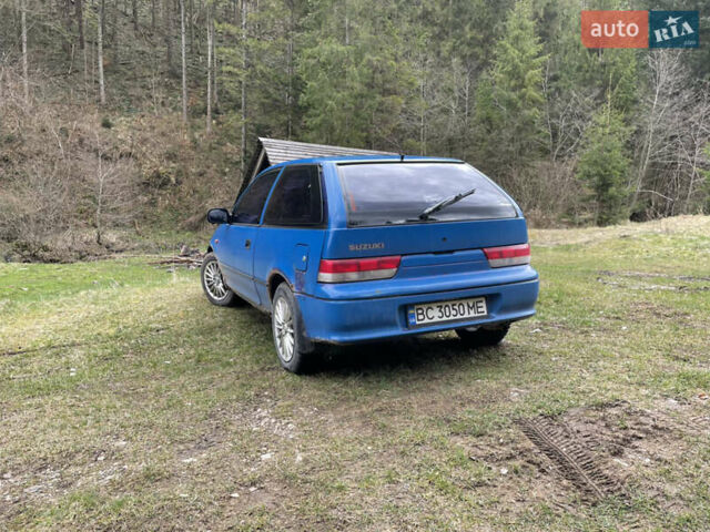 Синій Сузукі Свифт, об'ємом двигуна 1 л та пробігом 200 тис. км за 1200 $, фото 2 на Automoto.ua