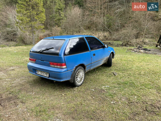 Синій Сузукі Свифт, об'ємом двигуна 1 л та пробігом 200 тис. км за 1200 $, фото 3 на Automoto.ua