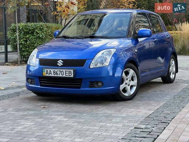 Сузуки Свифт 2007 в Киеве на Automoto.ua Синий Сузуки Свифт, объемом двигателя 1.49 л и пробегом 158 тыс. км за 6700 $, фото 3 на Automoto.ua