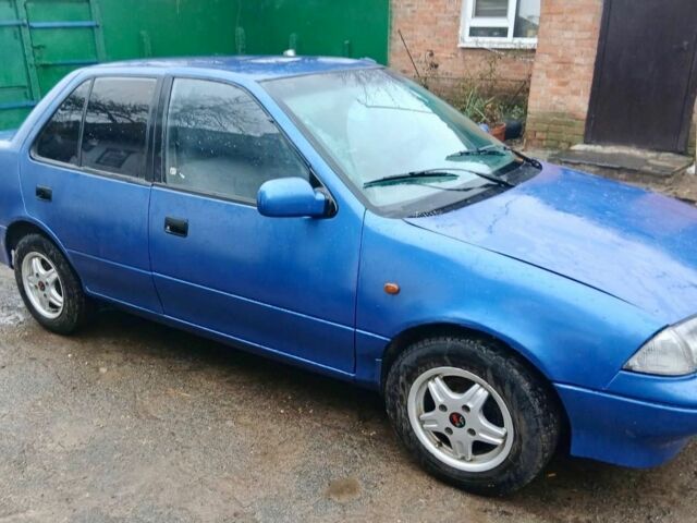 Синій Сузукі Свифт, об'ємом двигуна 1.3 л та пробігом 91 тис. км за 1670 $, фото 1 на Automoto.ua