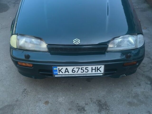 Зеленый Сузуки Свифт, объемом двигателя 1.6 л и пробегом 70 тыс. км за 850 $, фото 1 на Automoto.ua