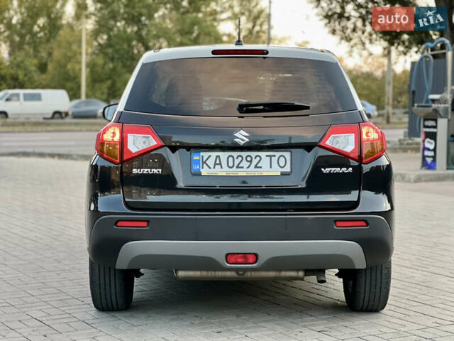 Сузукі Вітара 2018 у Дніпро (Дніпропетровську) на Automoto.ua Чорний Сузукі Вітара, об'ємом двигуна 1.59 л та пробігом 97 тис. км за 15800 $, фото 3 на Automoto.ua