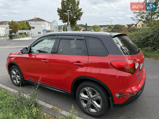 Сузуки Витара 2017 в Чернигове на Automoto.ua Красный Сузуки Витара, объемом двигателя 1.59 л и пробегом 116 тыс. км за 17200 $, фото 2 на Automoto.ua
