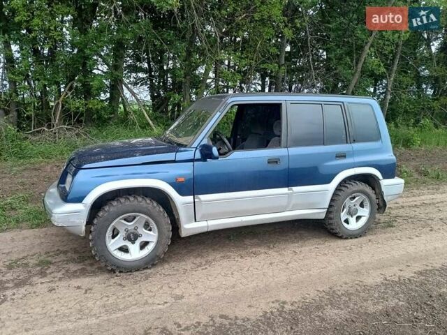 Синий Сузуки Витара, объемом двигателя 2 л и пробегом 360 тыс. км за 3500 $, фото 2 на Automoto.ua