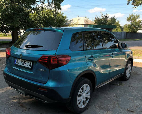 Синий Сузуки Витара, объемом двигателя 1 л и пробегом 94 тыс. км за 11600 $, фото 4 на Automoto.ua