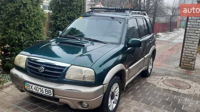 Зелений Сузукі Вітара, об'ємом двигуна 2 л та пробігом 220 тис. км за 5800 $, фото 3 на Automoto.ua