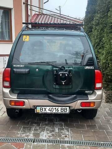 Зелений Сузукі Вітара, об'ємом двигуна 2 л та пробігом 220 тис. км за 5800 $, фото 2 на Automoto.ua