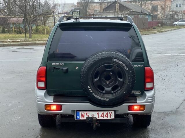 Зеленый Сузуки Витара, объемом двигателя 2 л и пробегом 300 тыс. км за 2950 $, фото 5 на Automoto.ua