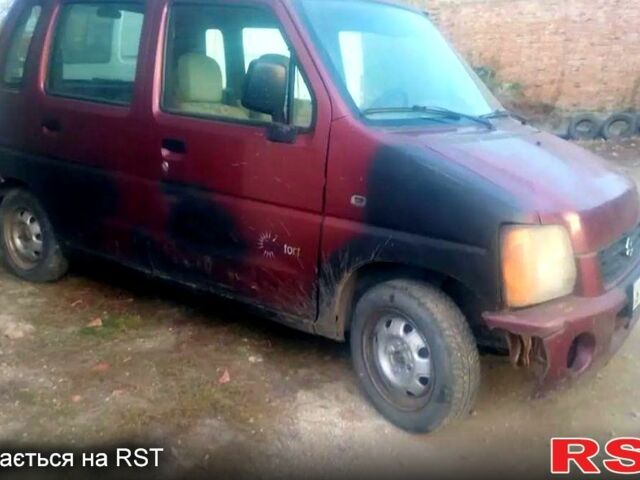 Червоний Сузукі Вагон Р, об'ємом двигуна 1 л та пробігом 221 тис. км за 800 $, фото 1 на Automoto.ua