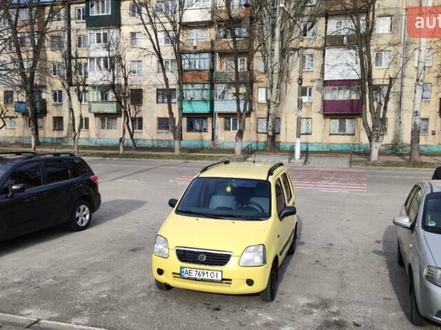 Желтый Сузуки Вагон Р, объемом двигателя 1.3 л и пробегом 209 тыс. км за 4100 $, фото 7 на Automoto.ua
