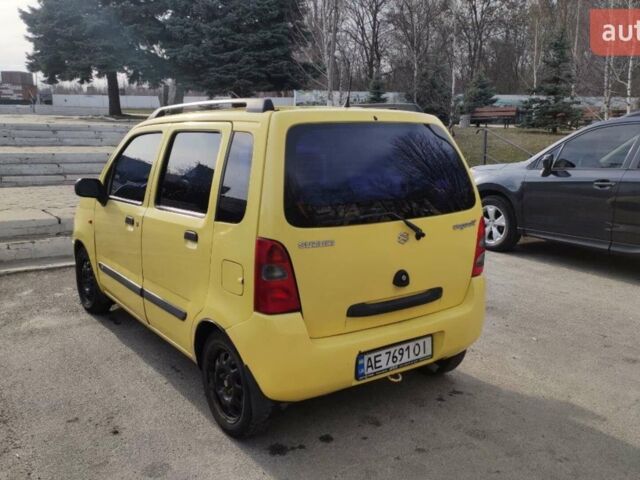 Желтый Сузуки Вагон Р, объемом двигателя 1.3 л и пробегом 209 тыс. км за 4100 $, фото 4 на Automoto.ua