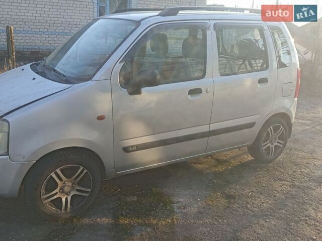 Сірий Сузукі Вагон Р, об'ємом двигуна 1.3 л та пробігом 120 тис. км за 2000 $, фото 1 на Automoto.ua