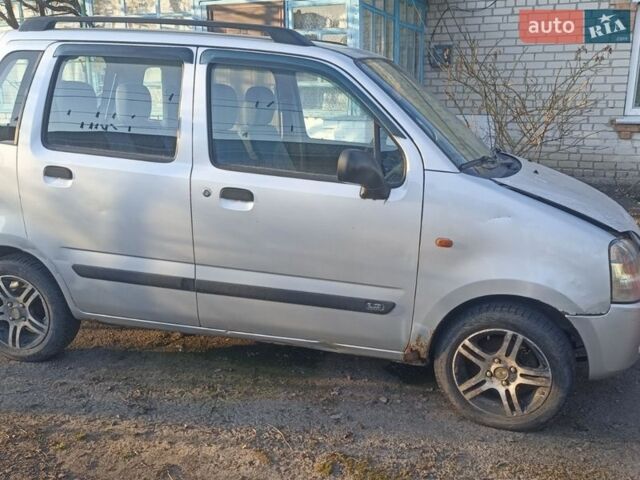 Сірий Сузукі Вагон Р, об'ємом двигуна 1.3 л та пробігом 120 тис. км за 2000 $, фото 2 на Automoto.ua