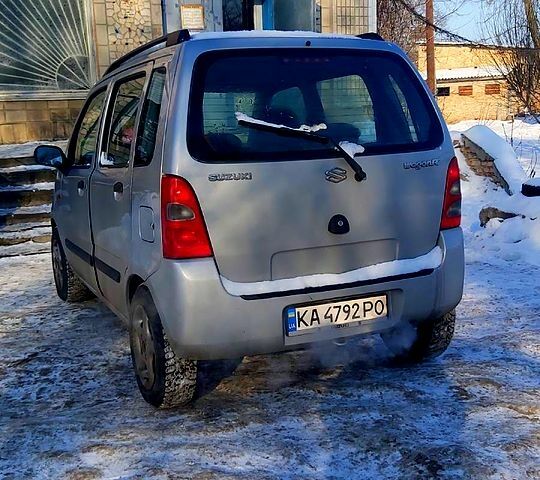 Сірий Сузукі Вагон Р, об'ємом двигуна 1.3 л та пробігом 173 тис. км за 4100 $, фото 2 на Automoto.ua