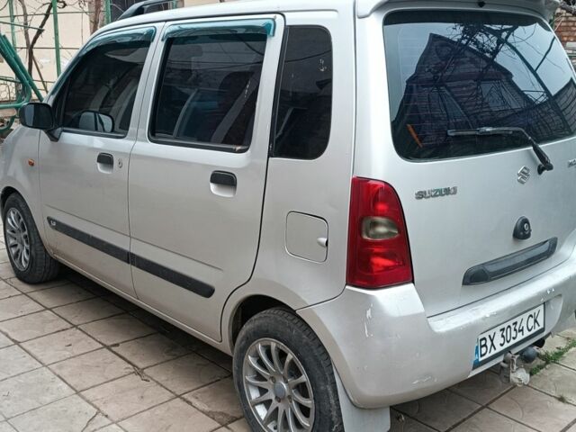 Сірий Сузукі Вагон Р, об'ємом двигуна 1.3 л та пробігом 150 тис. км за 3600 $, фото 3 на Automoto.ua