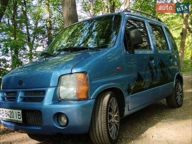 Синий Сузуки Вагон Р, объемом двигателя 1.2 л и пробегом 215 тыс. км за 3150 $, фото 6 на Automoto.ua