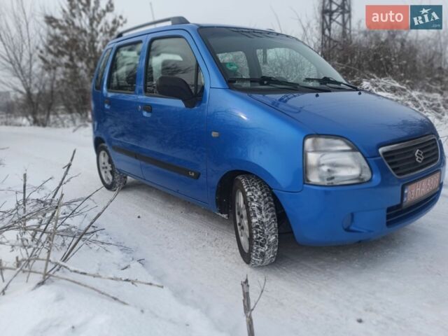 Синий Сузуки Вагон Р, объемом двигателя 1.3 л и пробегом 173 тыс. км за 4250 $, фото 8 на Automoto.ua