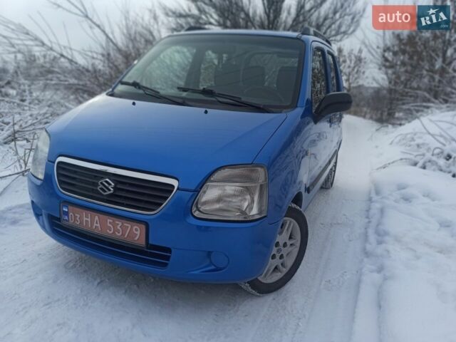 Синий Сузуки Вагон Р, объемом двигателя 1.3 л и пробегом 173 тыс. км за 4250 $, фото 9 на Automoto.ua
