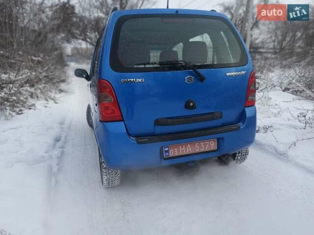 Синій Сузукі Вагон Р, об'ємом двигуна 1.3 л та пробігом 173 тис. км за 4350 $, фото 7 на Automoto.ua