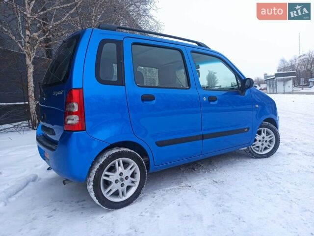 Синий Сузуки Вагон Р, объемом двигателя 1.3 л и пробегом 173 тыс. км за 4250 $, фото 1 на Automoto.ua