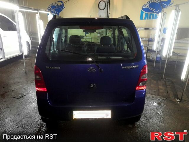 Синій Сузукі Вагон Р, об'ємом двигуна 1.3 л та пробігом 67 тис. км за 3550 $, фото 6 на Automoto.ua