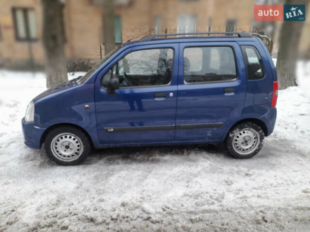 Синий Сузуки Вагон Р, объемом двигателя 1.3 л и пробегом 67 тыс. км за 3550 $, фото 1 на Automoto.ua