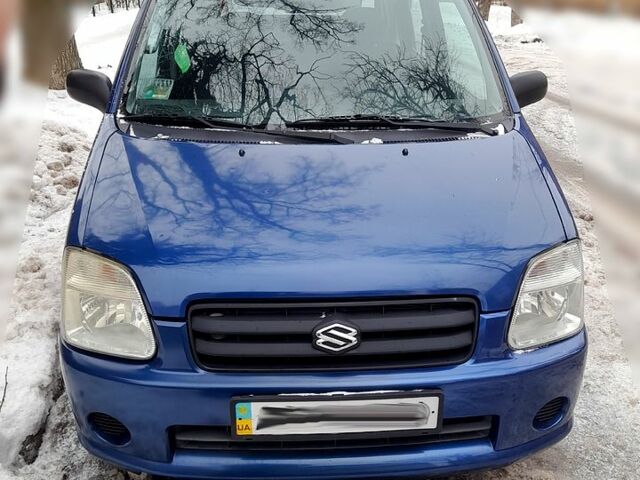 Синій Сузукі Вагон Р, об'ємом двигуна 1.3 л та пробігом 67 тис. км за 3550 $, фото 1 на Automoto.ua