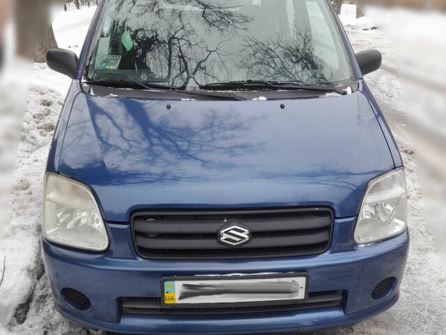 Синий Сузуки Вагон Р, объемом двигателя 1.3 л и пробегом 67 тыс. км за 3550 $, фото 1 на Automoto.ua