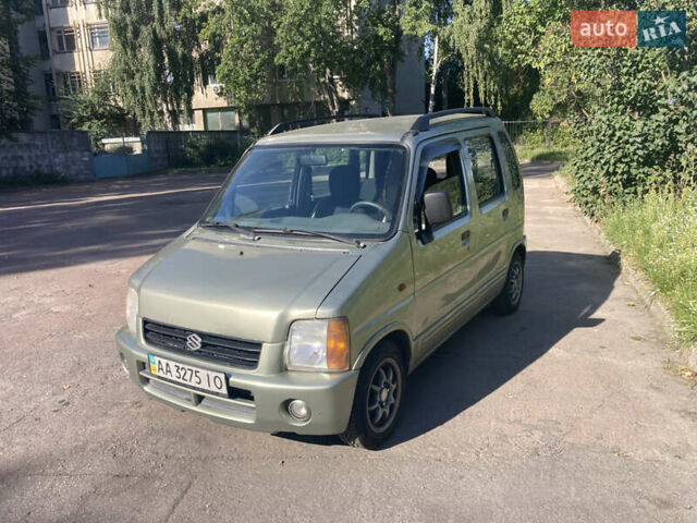 Зеленый Сузуки Вагон Р, объемом двигателя 1.17 л и пробегом 378 тыс. км за 3024 $, фото 1 на Automoto.ua