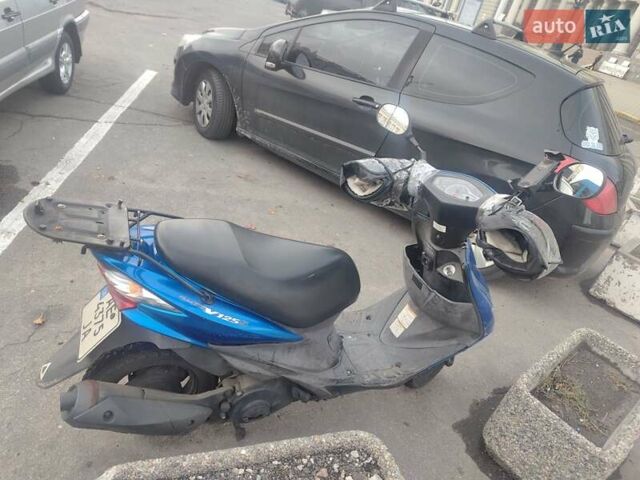 Синий Сузуки Address V125, объемом двигателя 0.12 л и пробегом 35 тыс. км за 975 $, фото 2 на Automoto.ua