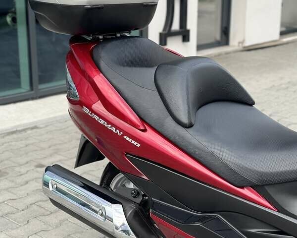 Красный Сузуки Burgman 400, объемом двигателя 0.4 л и пробегом 26 тыс. км за 3499 $, фото 15 на Automoto.ua