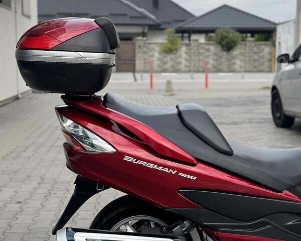 Красный Сузуки Burgman 400, объемом двигателя 0.4 л и пробегом 26 тыс. км за 3499 $, фото 12 на Automoto.ua